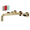 Kingston Brass KS8022CKL Two-Handle Wall Mount Tub Faucet, Polished Brass KS8022CKL - alternate 1